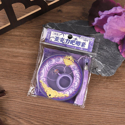 Anime Badge Display | Ancient Style Series Acrylic Badge Case FUNIMECITY Goods Display - FUNIMECITY