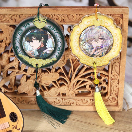 Anime Badge Display | Ancient Style Series Acrylic Badge Case FUNIMECITY Goods Display - FUNIMECITY