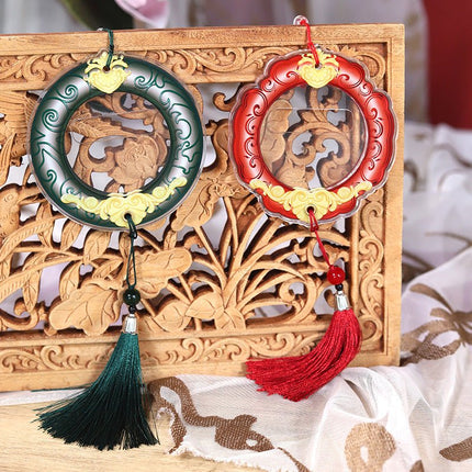 Anime Badge Display | Ancient Style Series Acrylic Badge Case FUNIMECITY Goods Display - FUNIMECITY