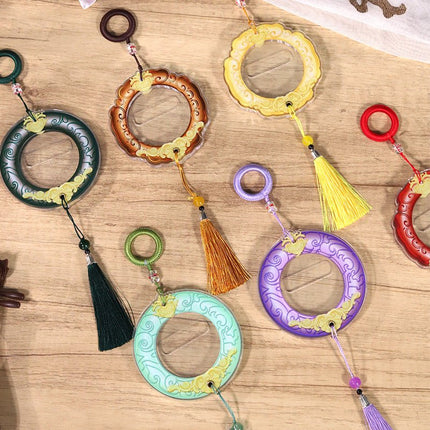 Anime Badge Display | Ancient Style Series Acrylic Badge Case FUNIMECITY Goods Display - FUNIMECITY