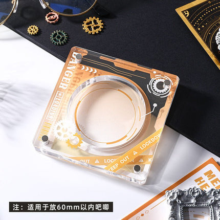 Anime Badge Display | Mechanical Heart Series Acrylic Badge Standee FUNIMECITY Goods Display - FUNIMECITY