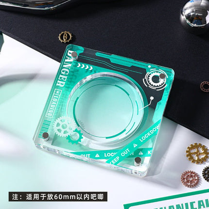 Anime Badge Display | Mechanical Heart Series Acrylic Badge Standee FUNIMECITY Goods Display - FUNIMECITY
