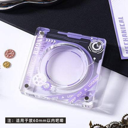Anime Badge Display | Mechanical Heart Series Acrylic Badge Standee FUNIMECITY Goods Display - FUNIMECITY