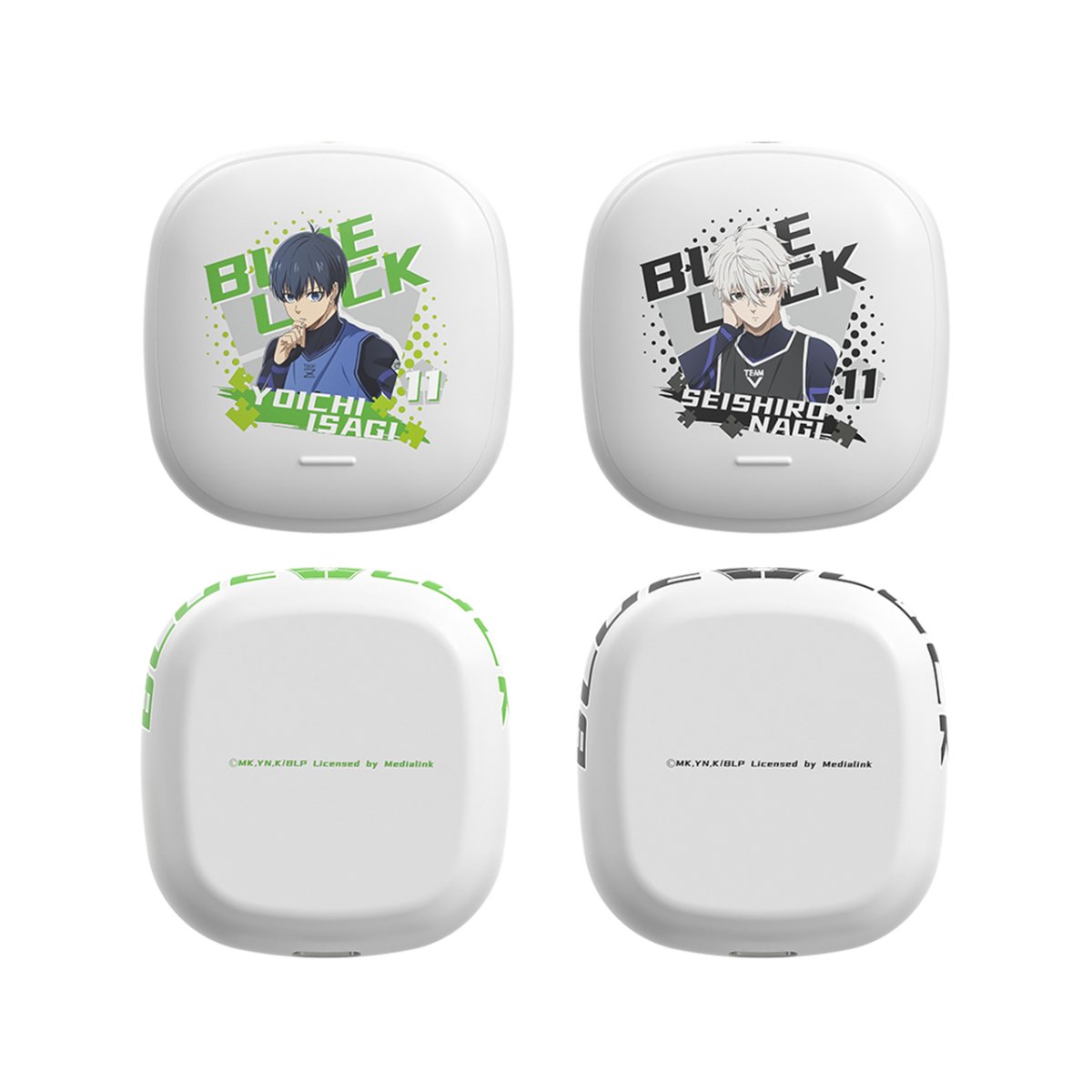 Blue Lock | Isagi & Nagi Bluetooth Headphone omamori- FUNIMECITY