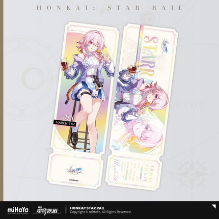 Honkai:StarRail | Mei Wei Qi Hang Series Holographic Ticket miHoYo- FUNIMECITY