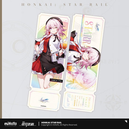 Honkai:StarRail | Mei Wei Qi Hang Series Holographic Ticket miHoYo- FUNIMECITY