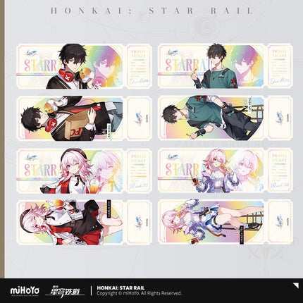 Honkai:StarRail | Mei Wei Qi Hang Series Holographic Ticket miHoYo- FUNIMECITY