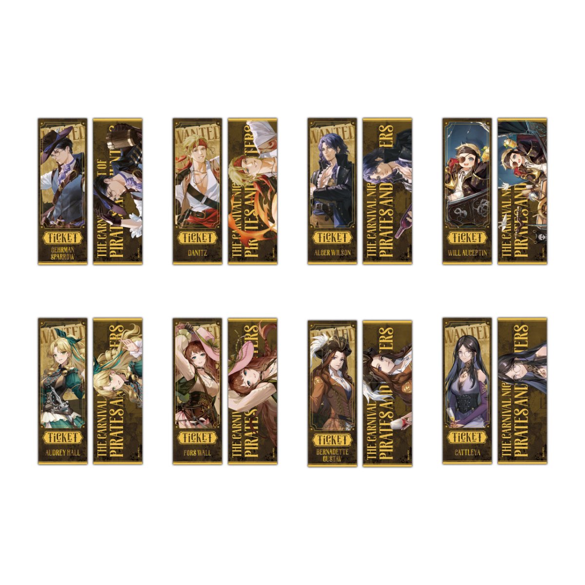 Lord of the Mysteries | Pirates and Hunters Set 1 Yin Liu Hui She Anime Goods - FUNIMECITY