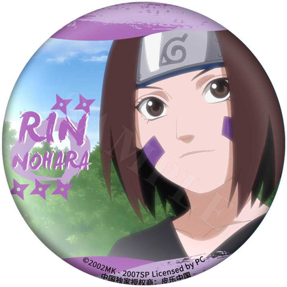 NARUTO | Childhood Series Badge Set XINGHEDONGMAN Anime Badge - FUNIMECITY