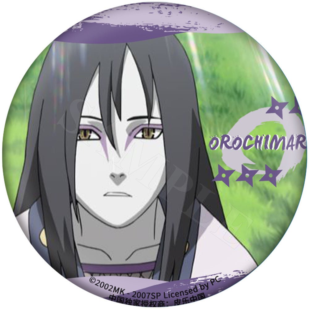 NARUTO | Childhood Series Badge Set XINGHEDONGMAN Anime Badge - FUNIMECITY