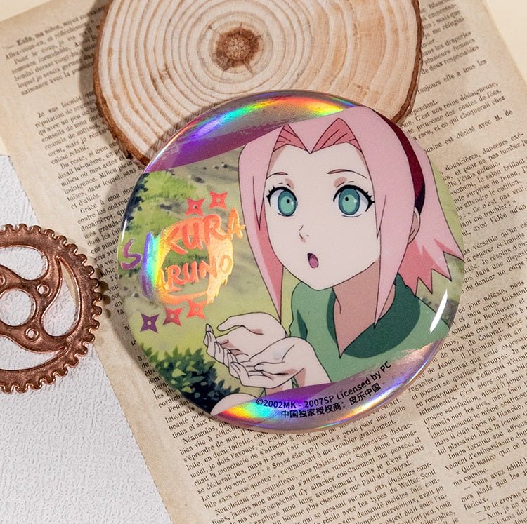 NARUTO | Childhood Series Badge Set XINGHEDONGMAN Anime Badge - FUNIMECITY