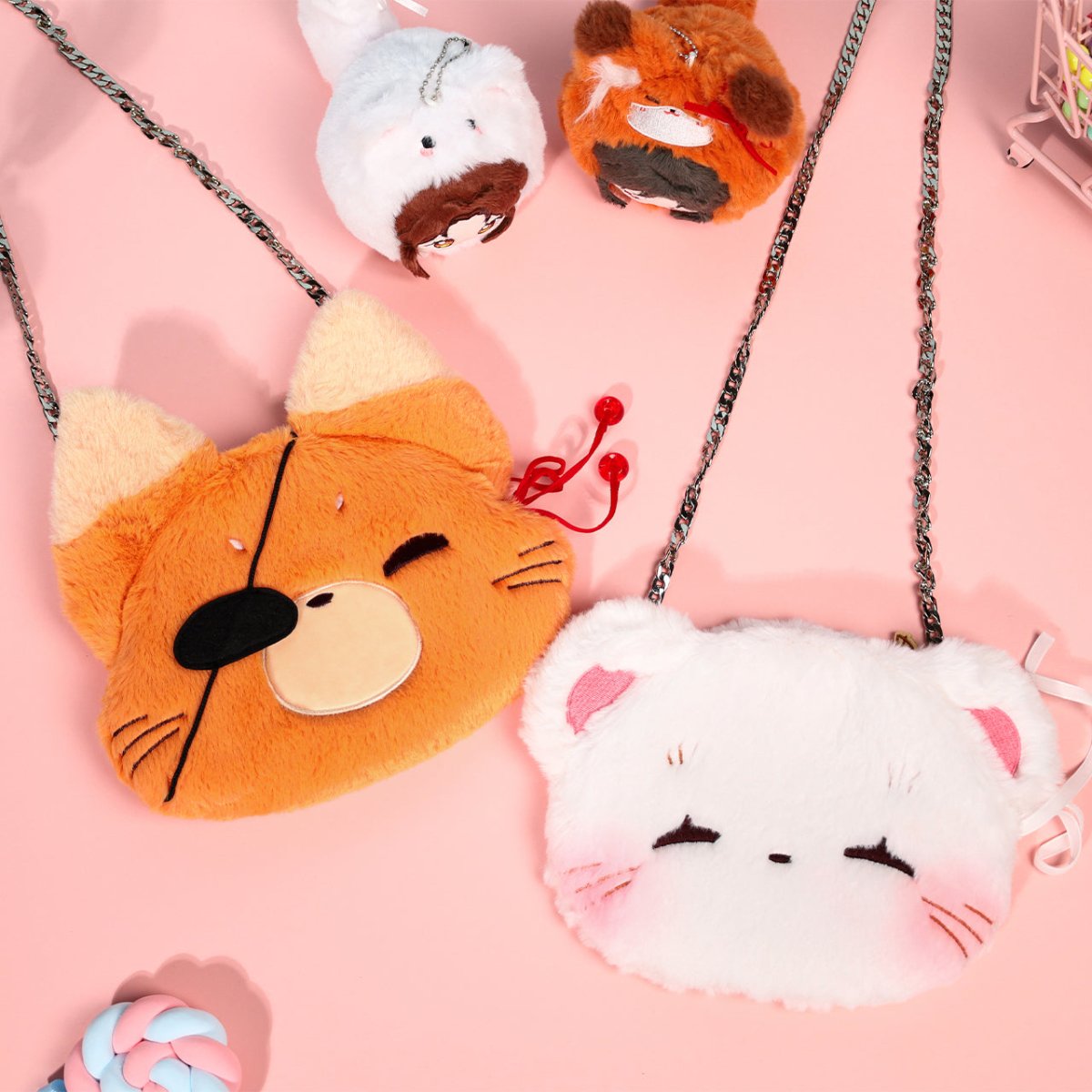 Heaven Official's Blessing | Donghua Hu Li Hua Cheng & Bai You Xie Ling Plush Bag BEMOE- FUNIMECITY