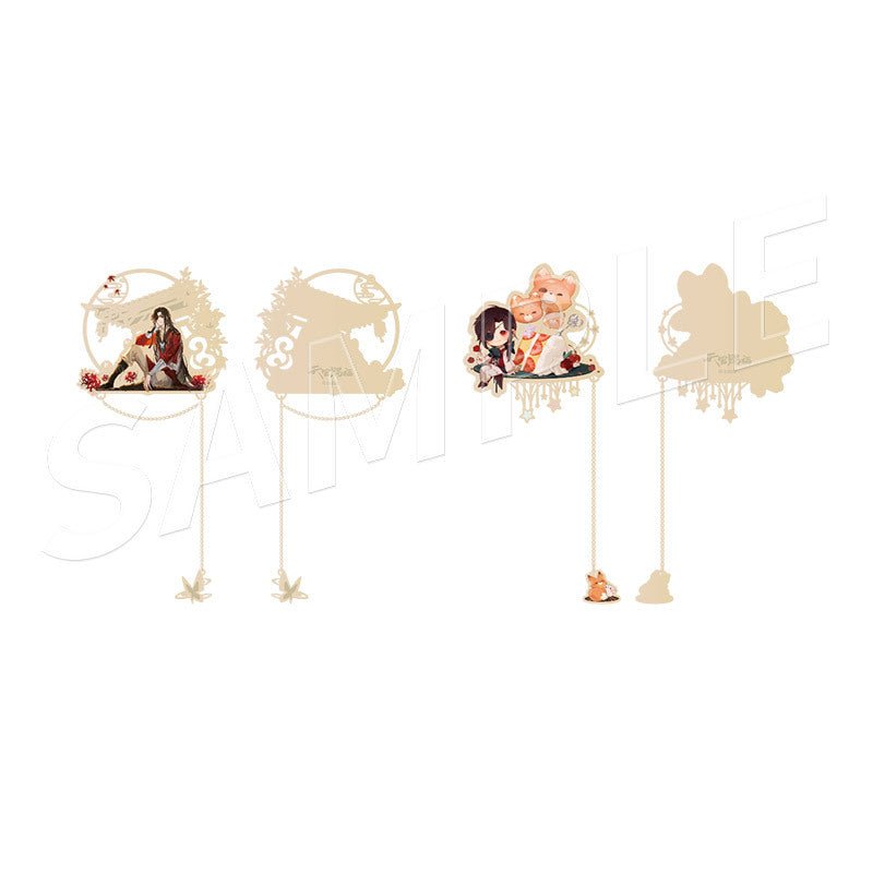Heaven Official's Blessing | Tian Guan Ci Fu YaoYeHuaJian&WuHouMeiGui Metal Bookmark Set BEMOE- FUNIMECITY