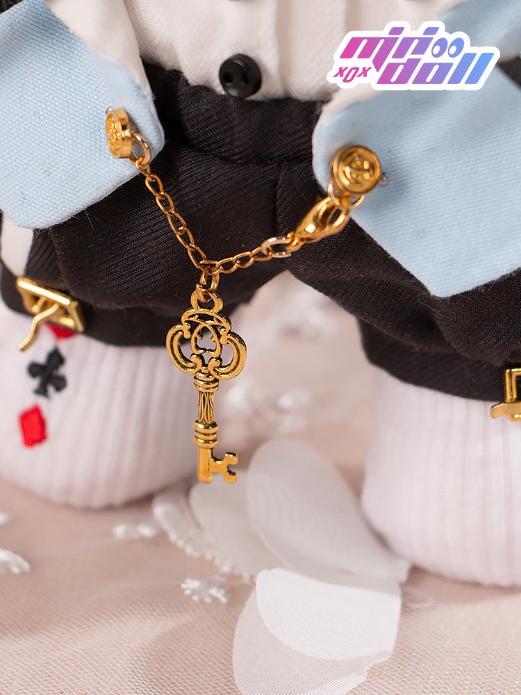 Minidoll 15 & 20 cm Plush Doll Clothes - Milk Candy Poker Theme MINIDOLL- FUNIMECITY