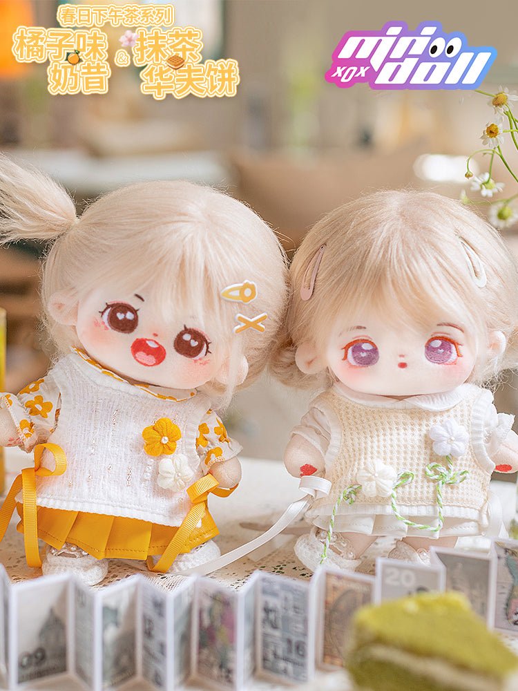 Minidoll 20 cm Plush Doll Clothes - Tea Time Theme Collection