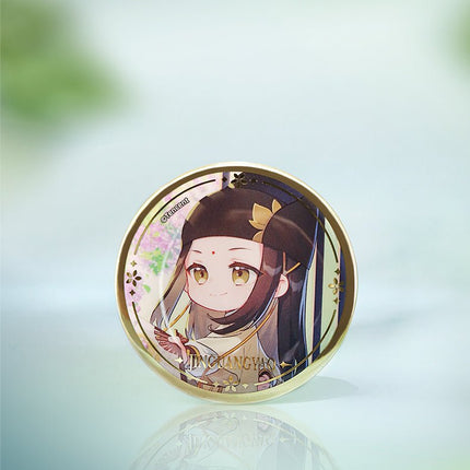 Mo Dao Zu Shi | Chun Hua Chibi Badge Set Nan Man She Anime Goods - FUNIMECITY