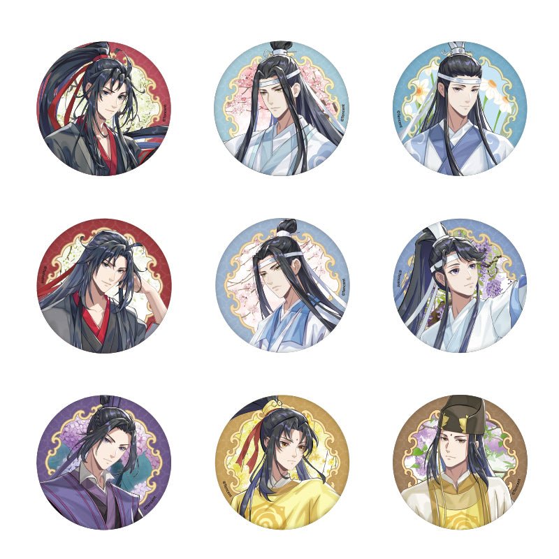 Mo Dao Zu Shi  Chun Hua Chibi Badge Set Nan Man She – FUNIMECITY