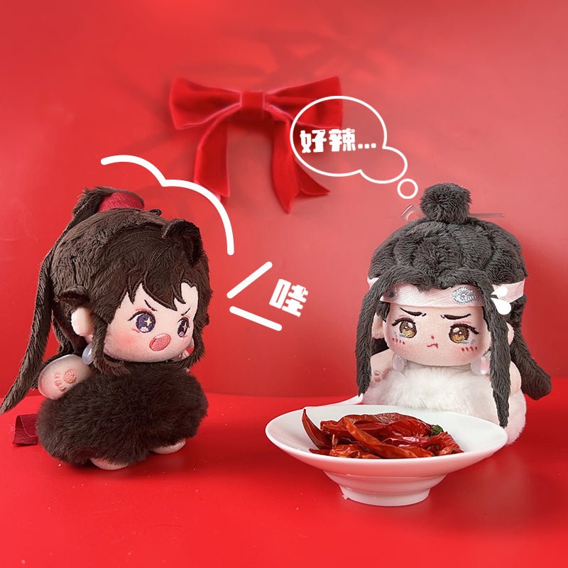 Mo Dao Zu Shi | KAZE Wei Wuxian Lan Wangji Nai Hu Hu 10cm Plush Doll KAZE- FUNIMECITY