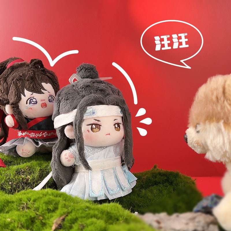 Mo Dao Zu Shi | KAZE Wei Wuxian Lan Wangji Nai Hu Hu 10cm Plush Doll KAZE- FUNIMECITY