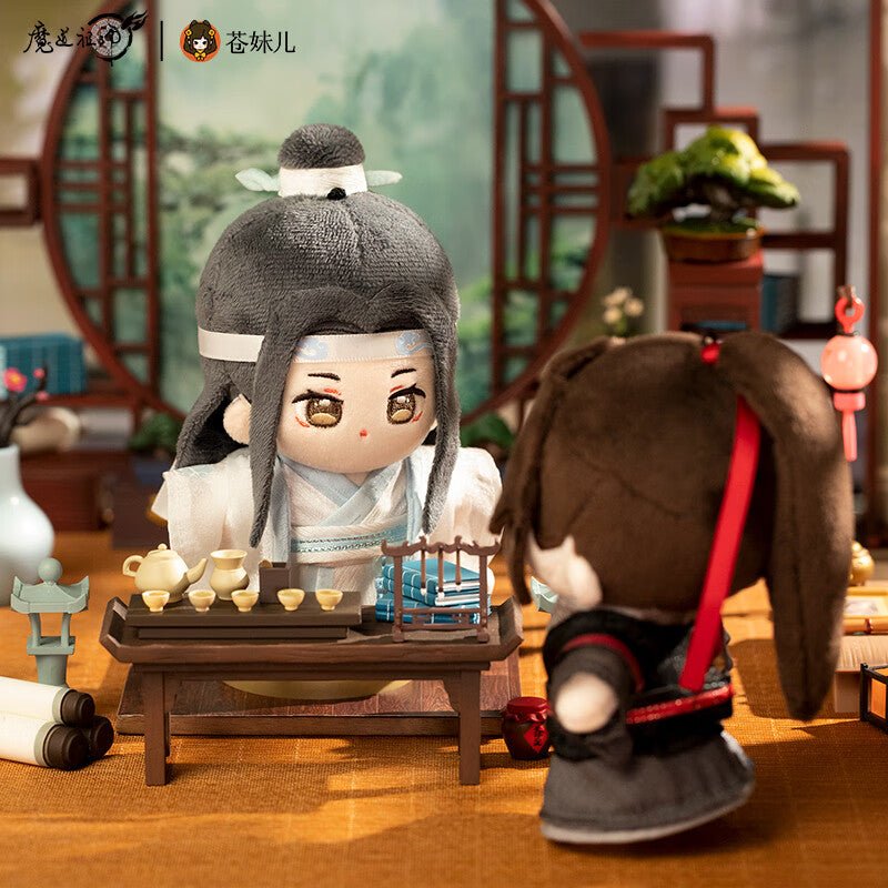 Mo Dao Zu Shi | Wei Wuxian Lan Wangji 12cm Plush Doll Pendant Cang Mei Er- FUNIMECITY