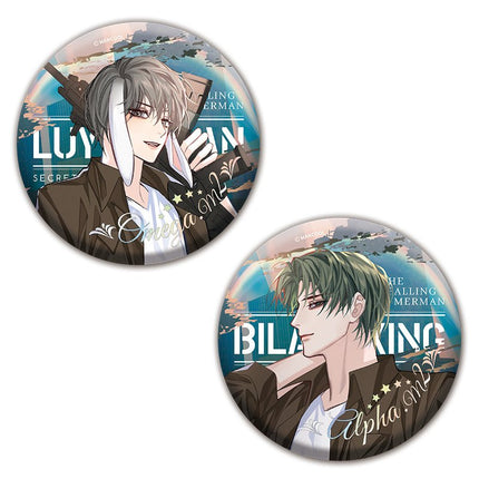 The Falling Merman | IOA Team Comic Badge Set & Art Cards & Acrylic Stand Figure & Quicksand Painting MANCOOL Anime Goods - FUNIMECITY