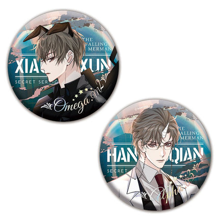 The Falling Merman | IOA Team Comic Badge Set & Art Cards & Acrylic Stand Figure & Quicksand Painting MANCOOL Anime Goods - FUNIMECITY