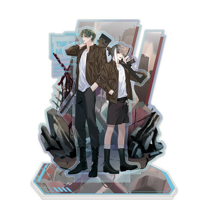 The Falling Merman | IOA Team Comic Badge Set & Art Cards & Acrylic Stand Figure & Quicksand Painting MANCOOL Anime Goods - FUNIMECITY