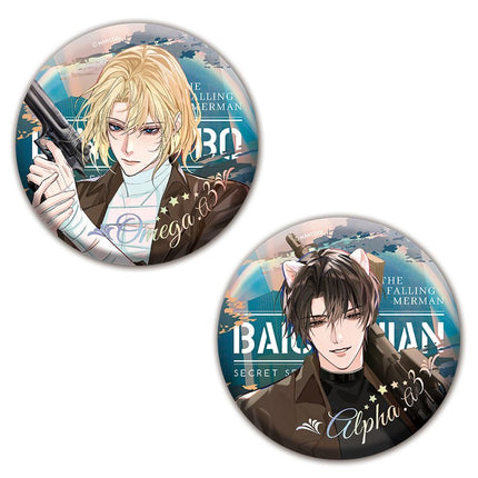 The Falling Merman | IOA Team Comic Badge Set & Art Cards & Acrylic Stand Figure & Quicksand Painting MANCOOL Anime Goods - FUNIMECITY