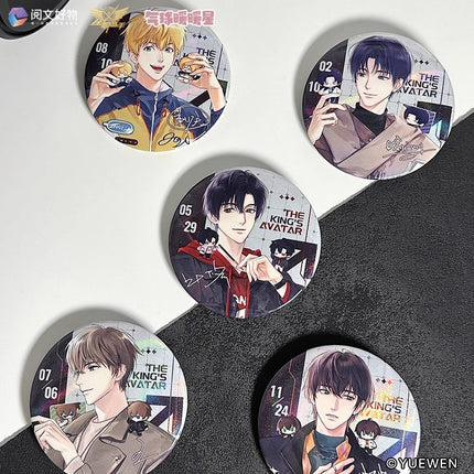 The King's Avatar | Bao Wa Series Polaroid & Film Card & Charm & Badge