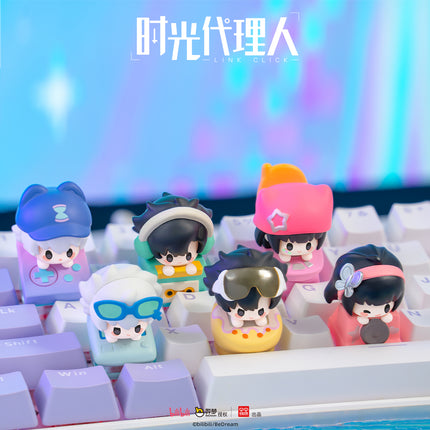 Link Click | Fu Gu Chao Liu Series Keycap Blind Box