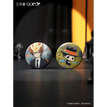 Vongole:A Decade Apart 系列 / Badge Set-Sawada Tsunayoshi & Reborn