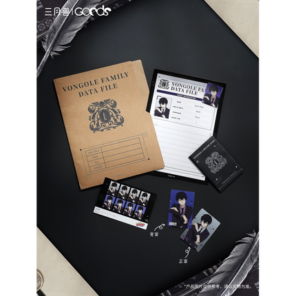 HITMAN REBORN! | Vongole:A Decade Apart Series Badge & Character Profile & Art Card Set