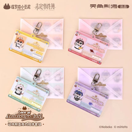 Tears of Themis | Lian Lian Cafe Dou Wei Ni Er Lai Series Plush Card Holder & Badge & ID Card Charm & Acrylic Buckle