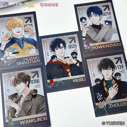 The King's Avatar | Bao Wa Series Polaroid & Film Card & Charm & Badge
