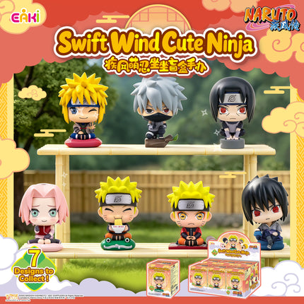 NARUTO | Swift Wind Cute Ninja Series Blind Box Figurine