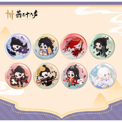 Where Winds Meet | Chibi Zhen Shou Series Badge & Acrylic Charm