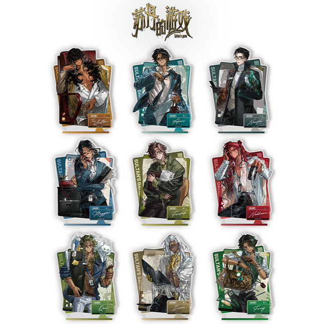 Sultan's Game | Vol.8 Shikishi Board & Acrylic Stand