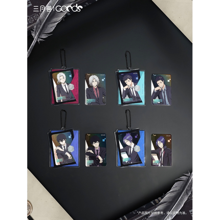 HITMAN REBORN! | Vongole:A Decade Apart Series Badge & Character Profile & Art Card Set