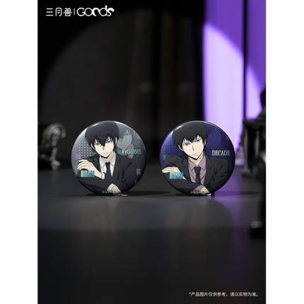 HITMAN REBORN! | Vongole:A Decade Apart Series Badge & Character Profile & Art Card Set