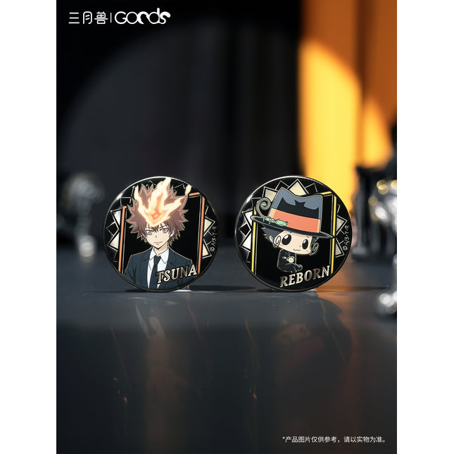 HITMAN REBORN! | Vongole:A Decade Apart Series Metal Badge Blind Box