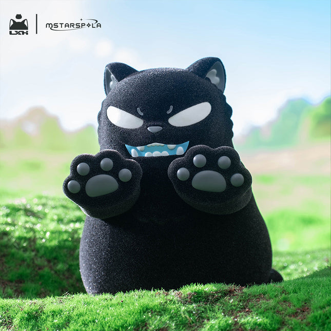 The Legend of Hei | Pet the Fluffy Black Kitty Series Flocking Blind Box