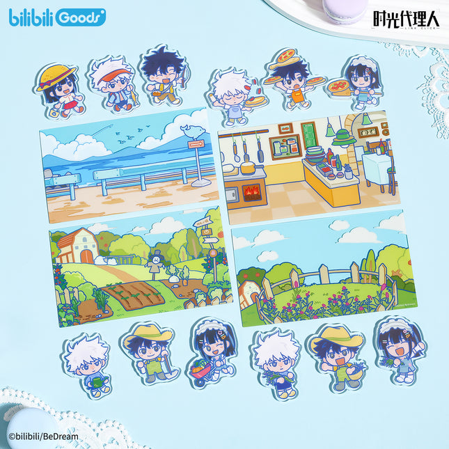 Link Click | Huan Ying Guang Ling Series Fridge Magnet & Postcard & Charm Set