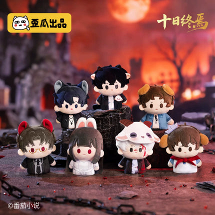 Ten Day Ultimatum | Zhong Zhi Shi Ke Series Plush Finger Puppet Blind Box