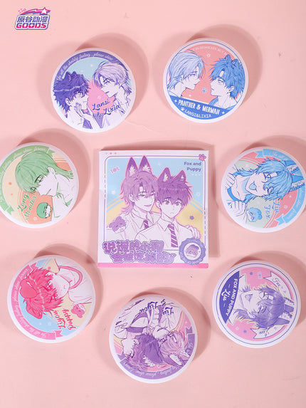 Lying Puppies Will Be Eaten | Vc Milk Topping Series Badge Blind Box