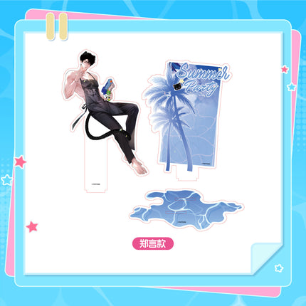 Thanks to My Childhood Friend, I Became a Top Guide | Xia Ri Xian Ding Series Acrylic Stand & Transparent Card Set
