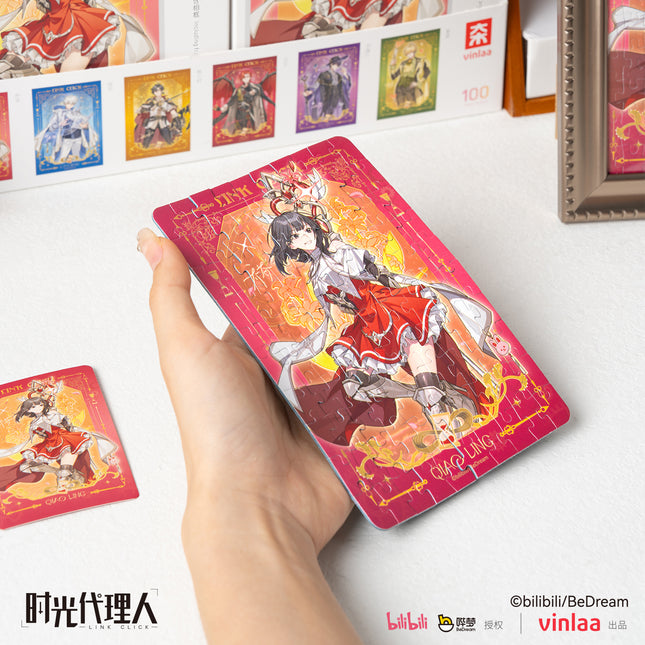 Link Click | 100-Piece Photo Frame Puzzle Blind Box