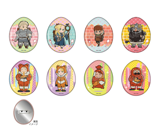 Delicious in Dungeon | Egg Series Badge Blind Box Set