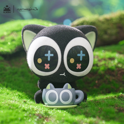 The Legend of Hei | Pet the Fluffy Black Kitty Series Flocking Blind Box