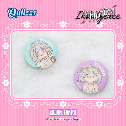 Indulgence | Weiweian Mini Badge Set