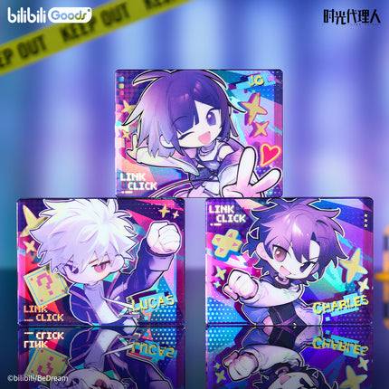 Link Click | Tou Lie Shi Jian De Tian Cai Series Badge & Acrylic Standee